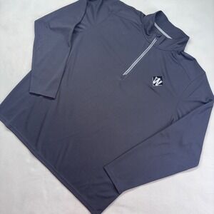 Sport‎ Tek 2XL Gray 1/4 Zip Pullover Long Sleeve Shirt Florida Logo